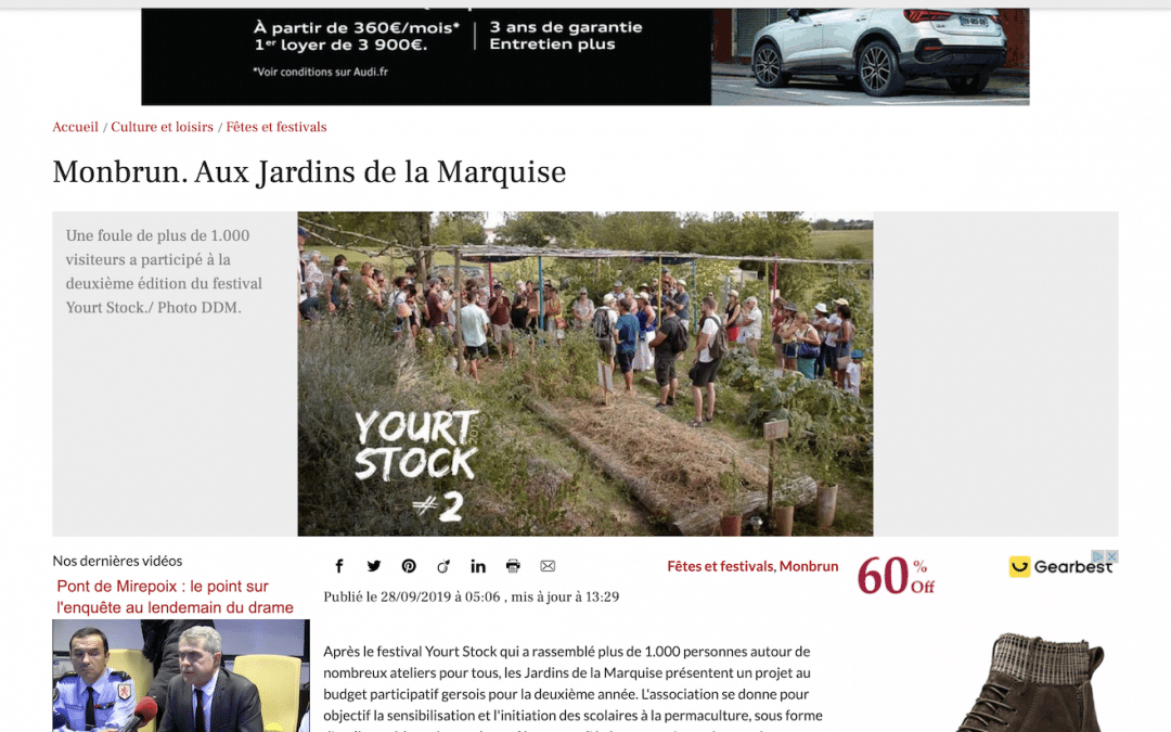 « Monbrun. Aux Jardins de la Marquise »